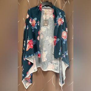 Matilda Jane Cardigan Sweater Floral print Women’s size Medium